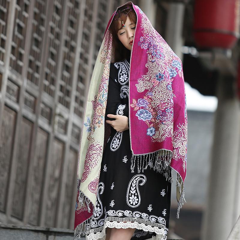 Nepal Ethnic Style Shawl Scarf