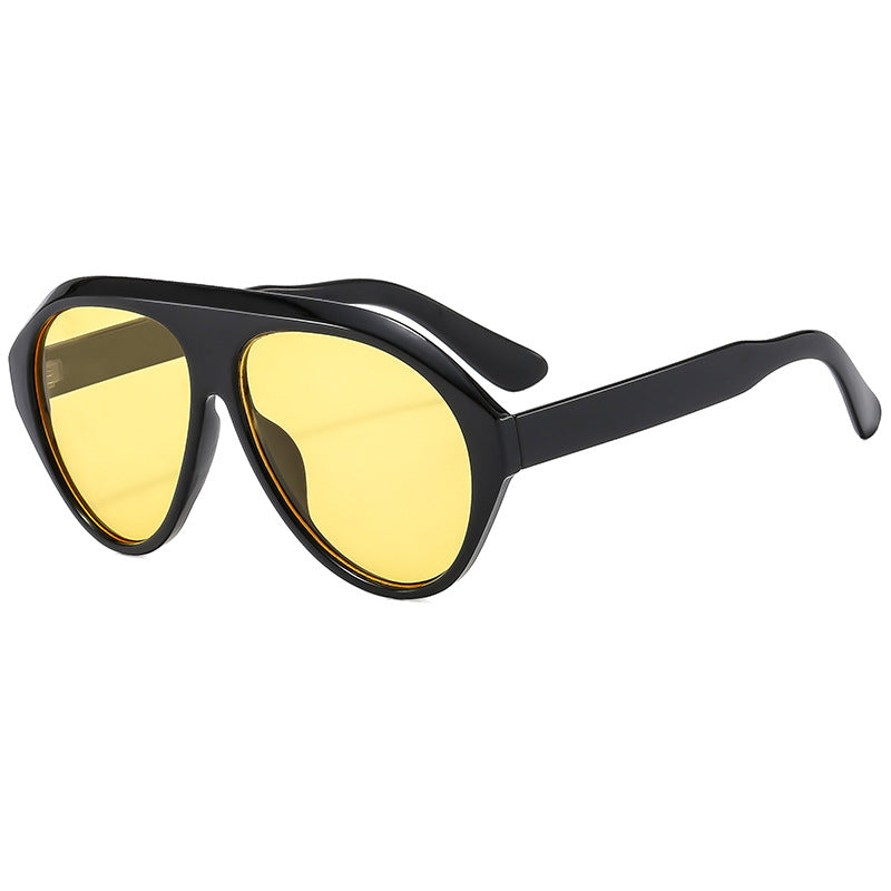 Trendy Oversized Sunglasses Classic Pilot Style UV400 Protection