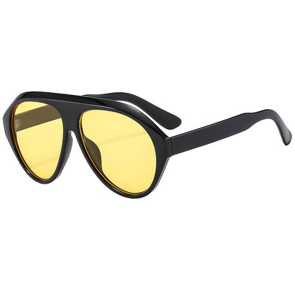 Trendy Oversized Sunglasses Classic Pilot Style UV400 Protection