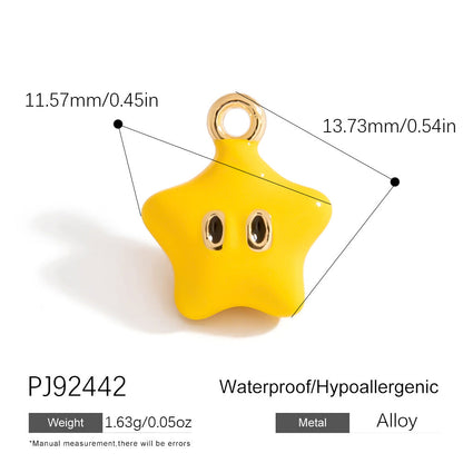 Cartoon Bee Pendant DIY Jewelry Accessories Handmade Necklace
