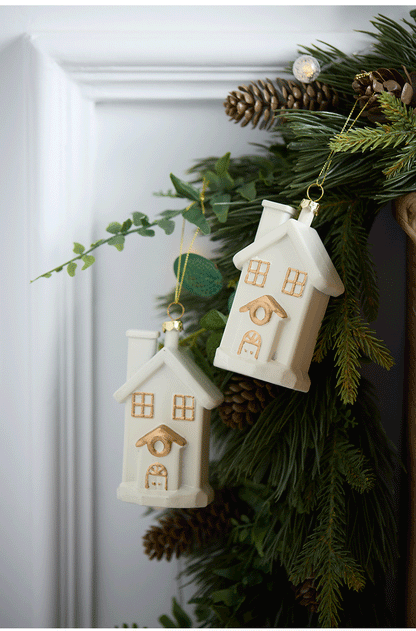 Beautify Wreath Bow Christmas Hanging Ornament
