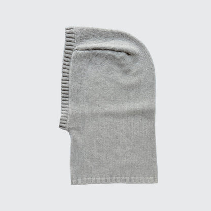 100% Pure Wool Knit Balaclava Hat with Scarf