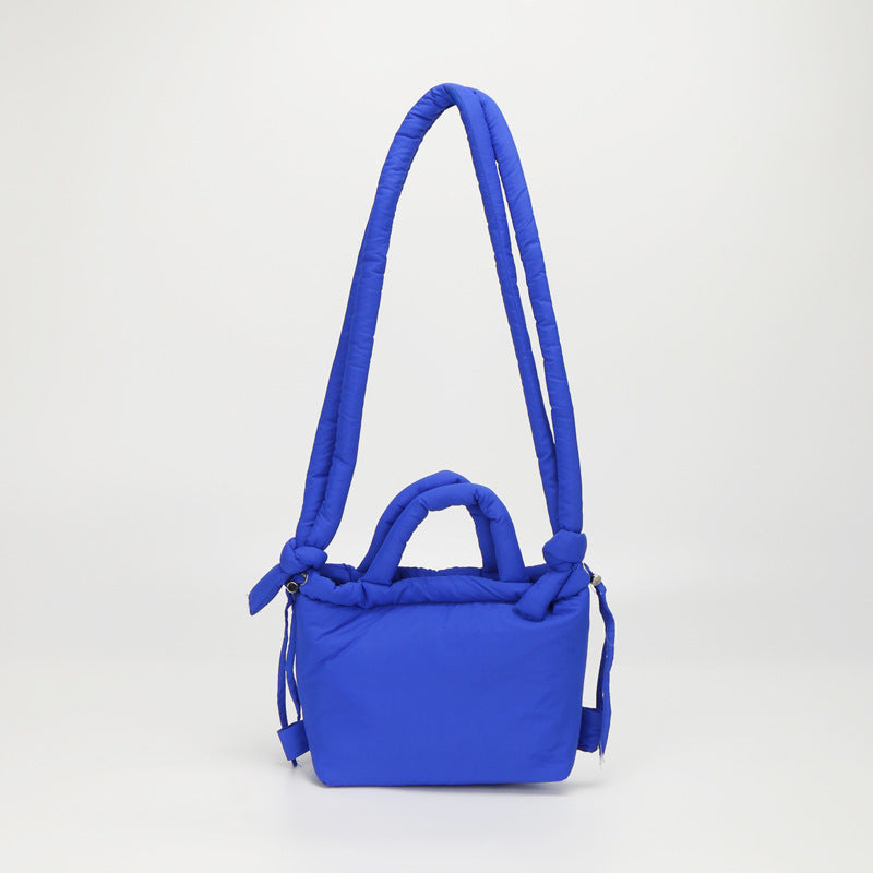 Lightweight Nylon Bucket Bag for Women