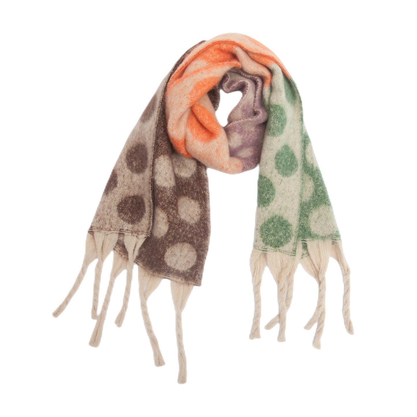 Contrast Color Point Tassel