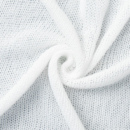 Casual Solid Color Long Sleeve Sweater Knit Top