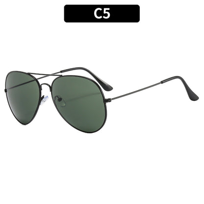 Classic Retro UV400 Men's Sunglasses with Metal Frames
