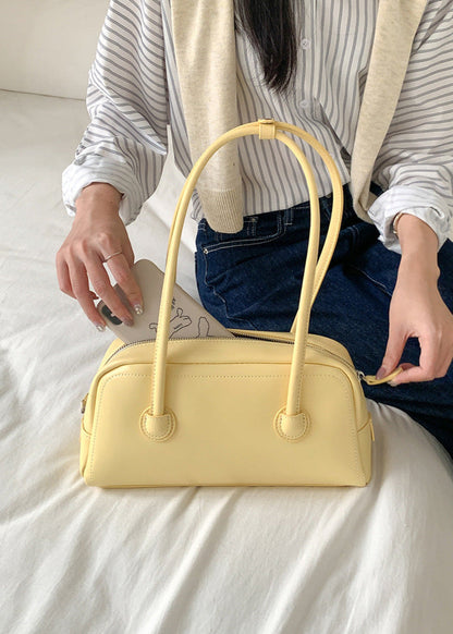 Mini Shoulder Bag Faux Leather Compact Style