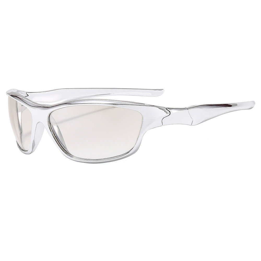 Y2K Cyberpunk Sport Sunglasses Stylish Futuristic Shades