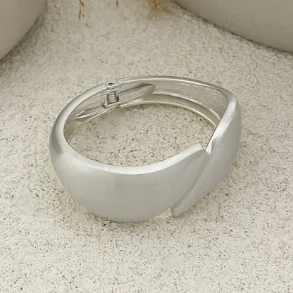 Geometric Wrinkled Spring Bangles Set Spring/Winter Style