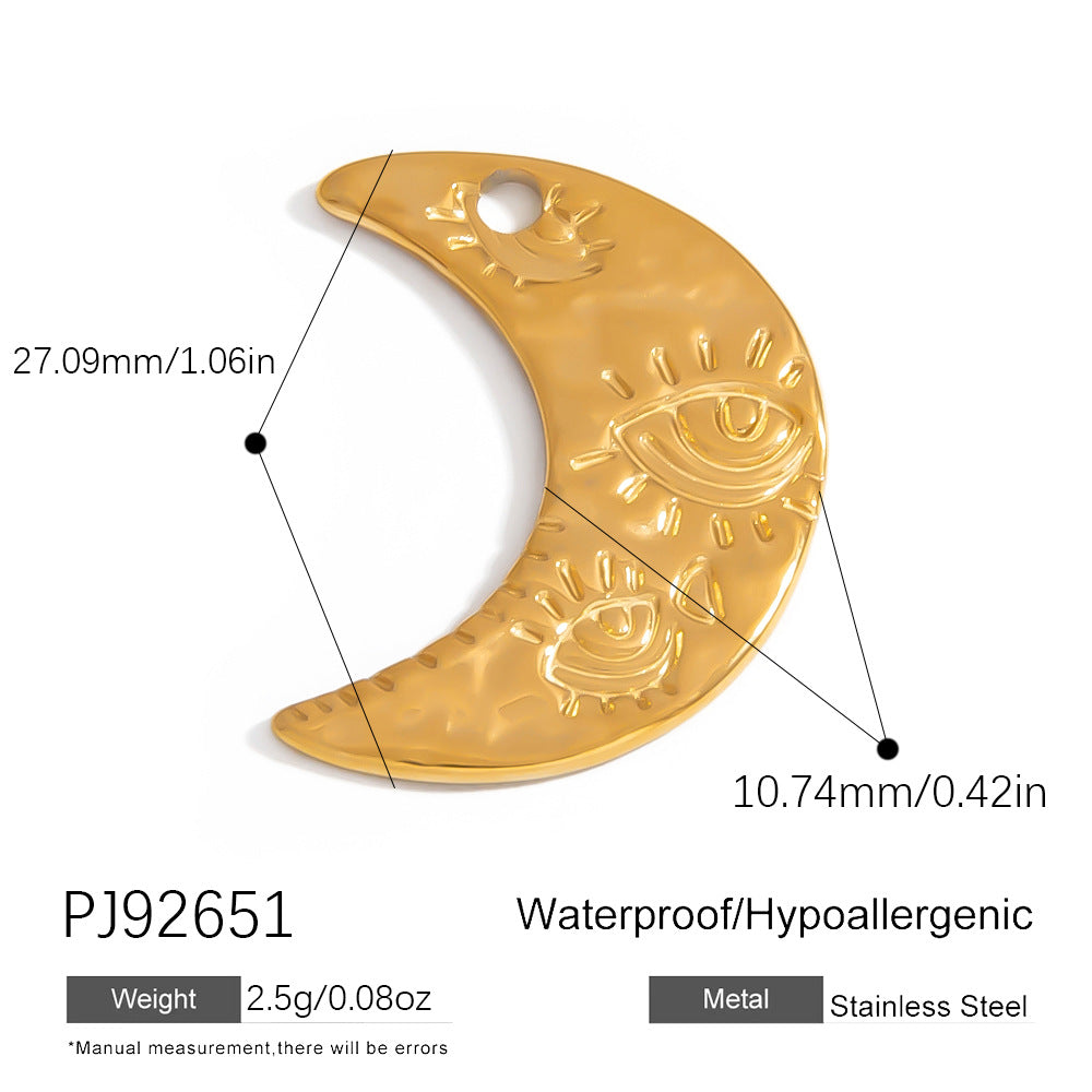 Luxury Heart-Shaped Stainless Steel DIY Jewelry Accessories Bracelet Necklace