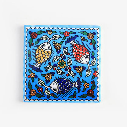 Series Of Craft Painting Insulation Pads, Cork Ceramic Coasters, Dual Purpose Pot Mats, Combination Coasters