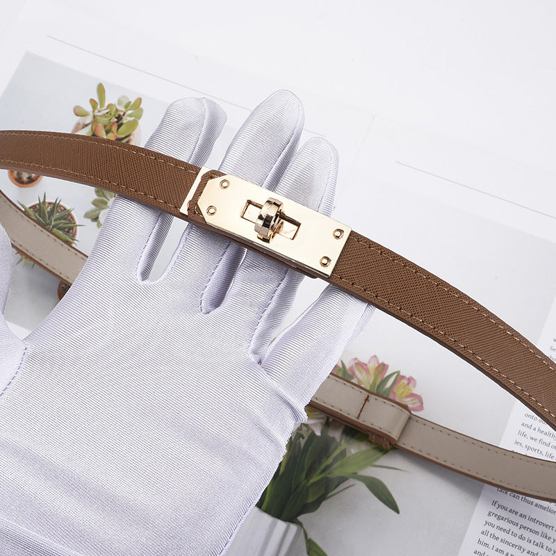 Vintage Skinny Waist Adjustable Belt