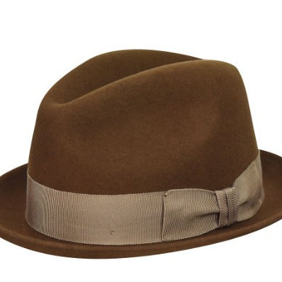 Women’s Wool Felt Hat with Bow Detail - Vintage Style