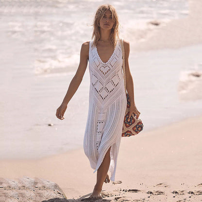 Beach Blousevest Knit Blousebeach Knit Resort Skirt