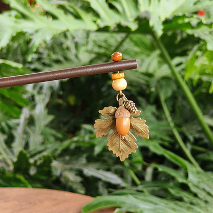 Flower Hairpin Handmade Alloy Hair Accessories Ethnic Style