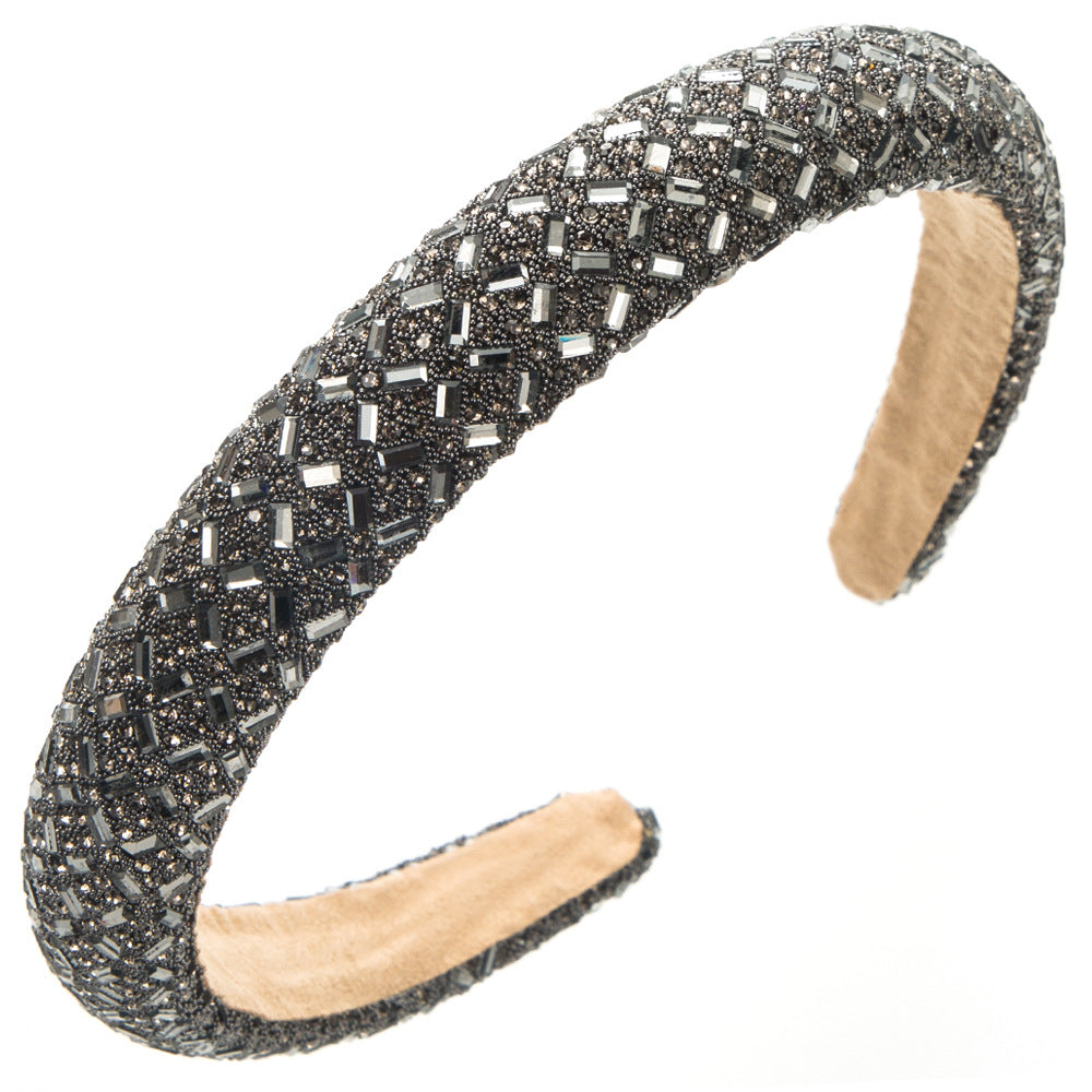 Fashion Baroque Rhinestone Headband for Women