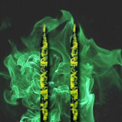 Shoeya - Flaming Flat Shoelaces In Capsule