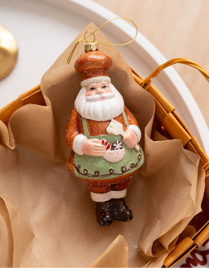 Cute Gingerbread Cookies Christmas Tree Hanging Ornament