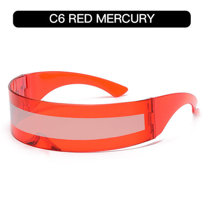 Cyberpunk Future Style Sunglasses Trendy Party Shades