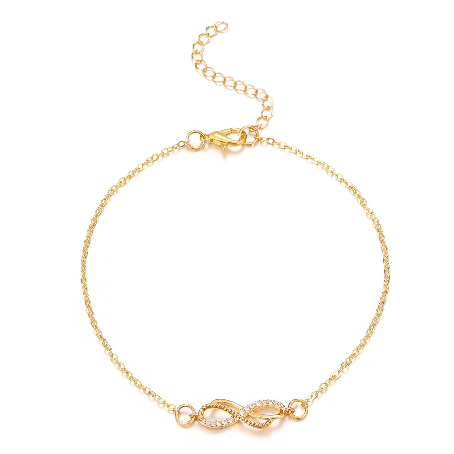 Vintage Zircon DelicateÂ  Anklet