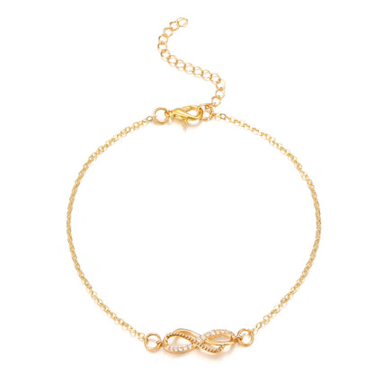 Vintage Zircon DelicateÂ  Anklet