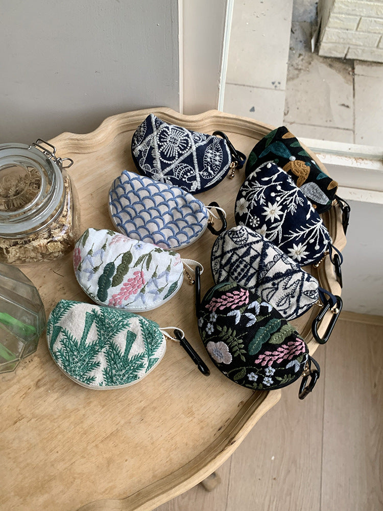 Embroidered AirPods Pro 2 Case with Floral Design