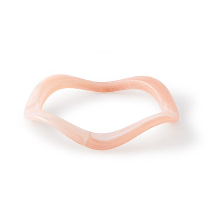 Simple Wave Irregular Acrylic Bracelets