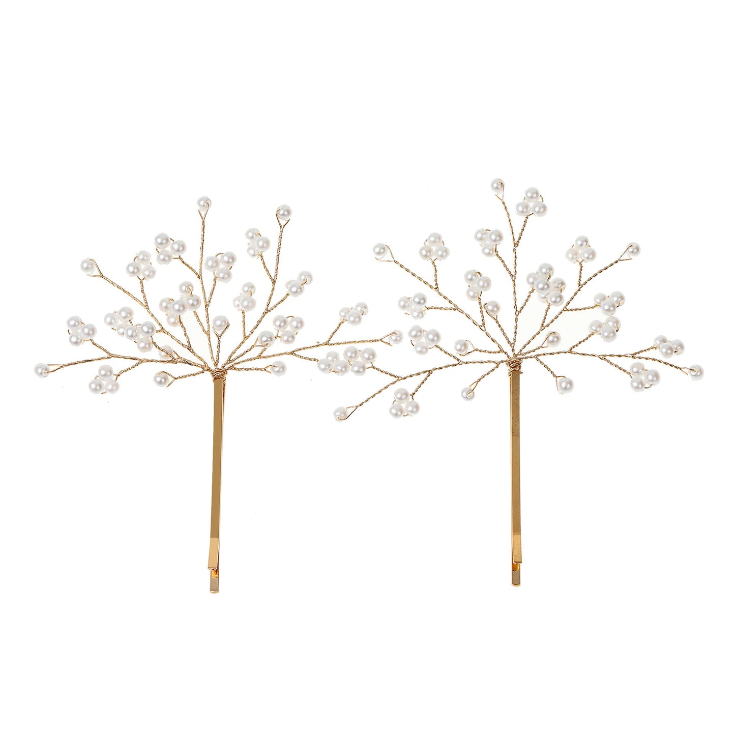 Starry Pearl Hair Clips Set of 2
