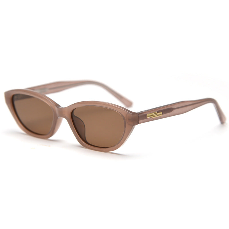 Trendy Square Cat-Eye Polarized Sunglasses