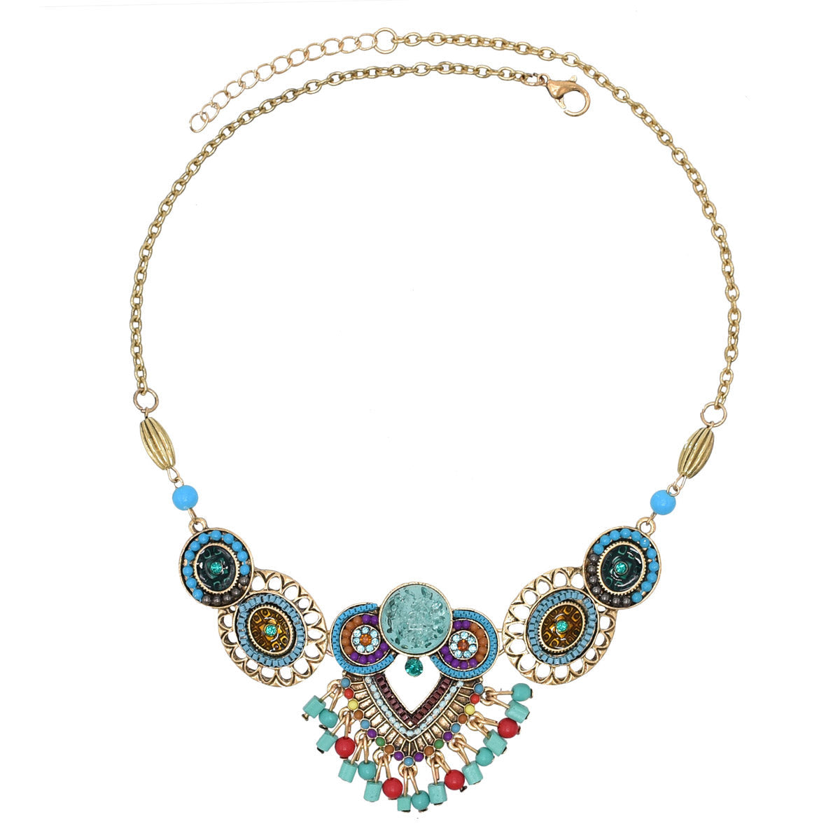 Ethnic Style Headgear, Exotic Charm Necklace, Western Tibet Eyebrow Center And Forehead Chain