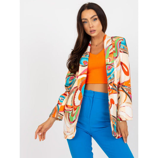 New Hot Color Pattern Blazer Outwear