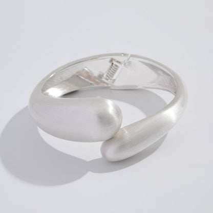 Geometric Wrinkled Spring Bangles Set Spring/Winter Style