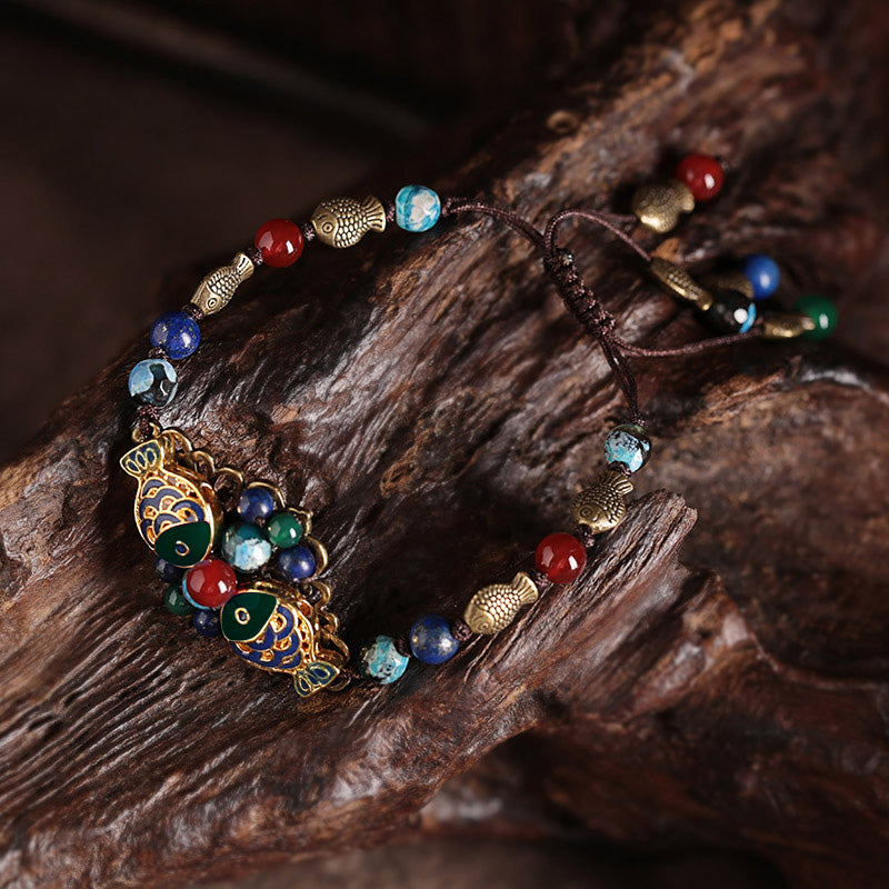 Ancient Tibetan Style Bracelet Retro Ethnic Decorations Jewelry