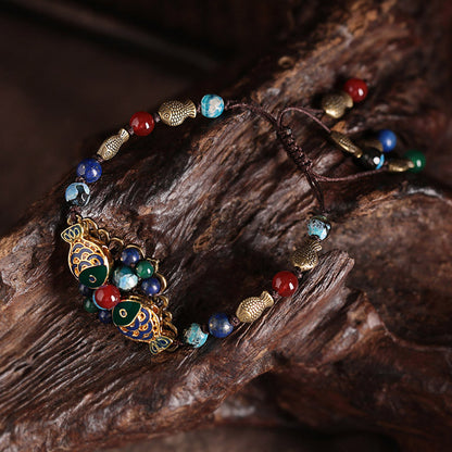 Ancient Tibetan Style Bracelet Retro Ethnic Decorations Jewelry