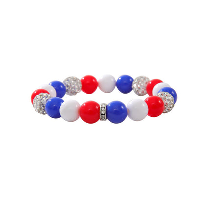 Stylish Star Pendant Love Beaded Bracelet