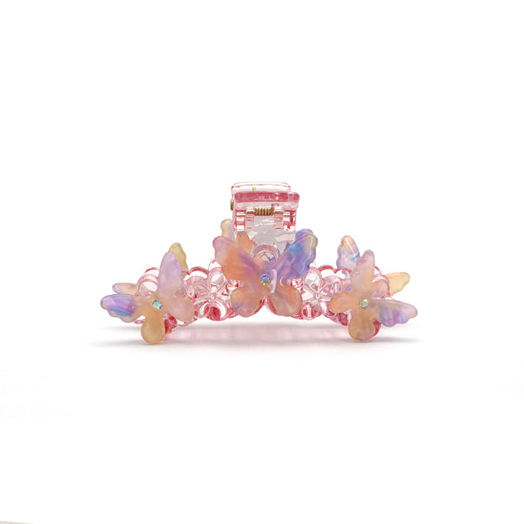 Simple Butterfly Acetate Hair Claw