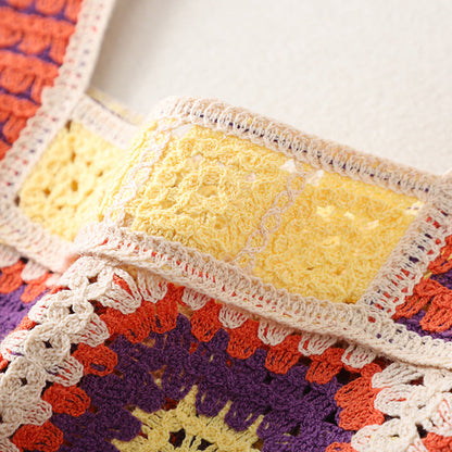 Crosa - Handmade Bohemian Crochet Design Camisole - A Perfect Summer Top Tank