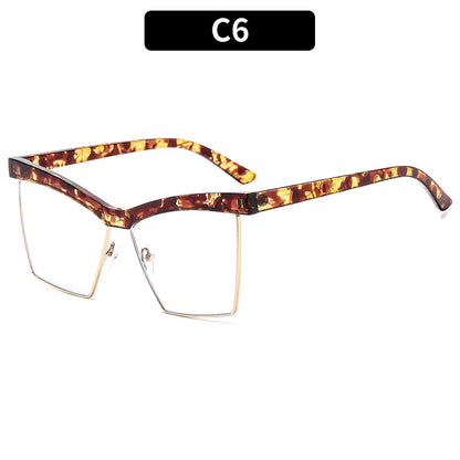 Fashionable Blue Light Blocking Rectangle Glasses for Adults