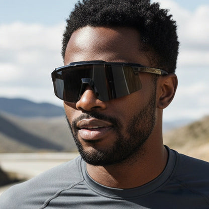 Trendy Outdoor Cycling Sunglasses UV400 Protection Stylish