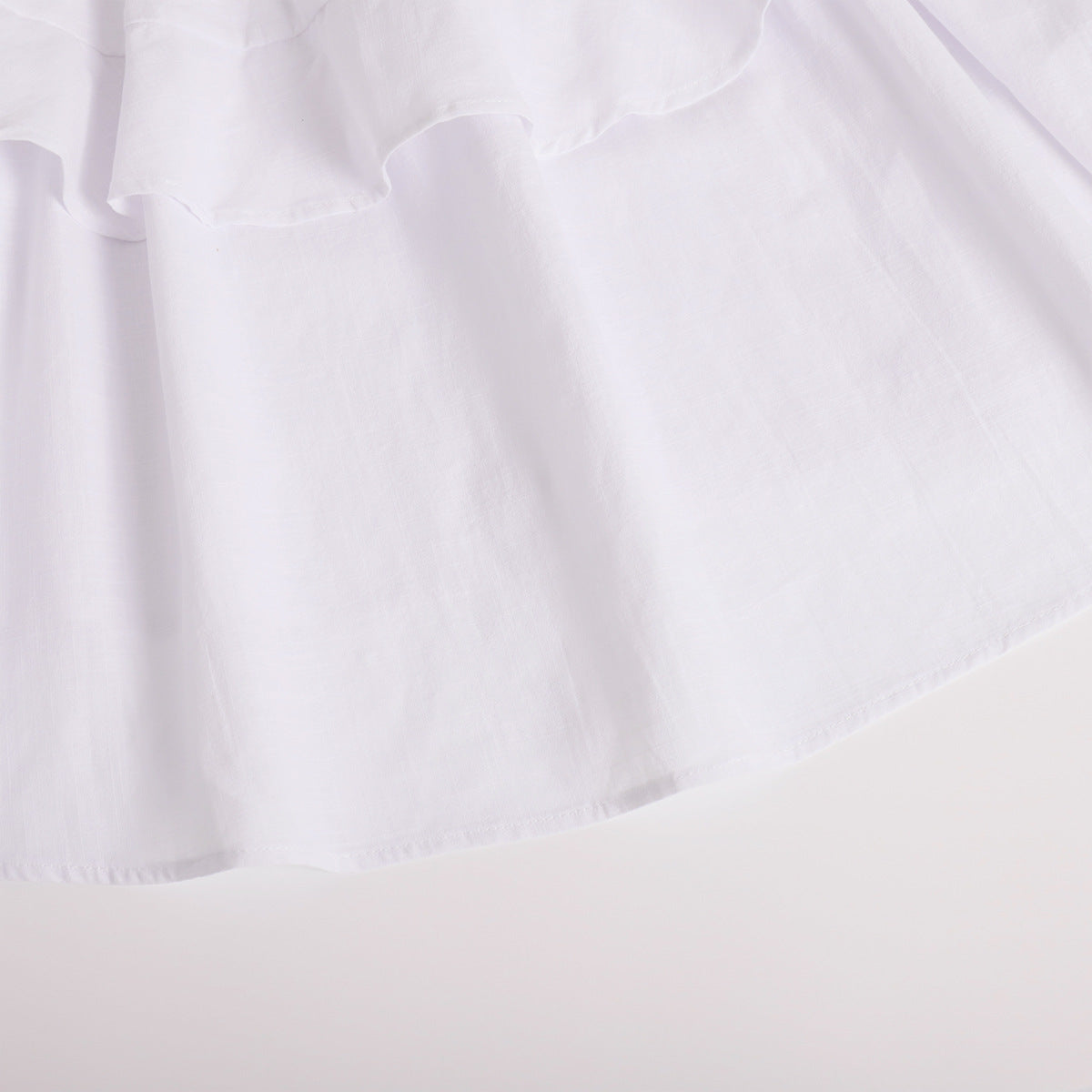 Casual Layered Ruffle String Mini Dress