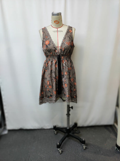 Vintage Western Style Casual Summer Dress