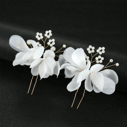 Elegant Pearl U-Shaped Hairpin Bridal Hair Accessories
