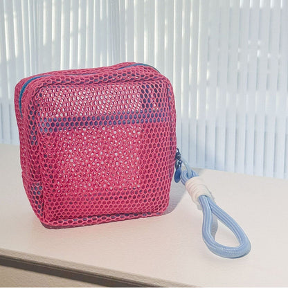 Color Block Square Mini Make Up Bags