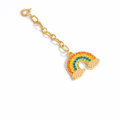 Stylish Starfish Shell Pendant Necklace 18K Gold Plated Stainless Steel