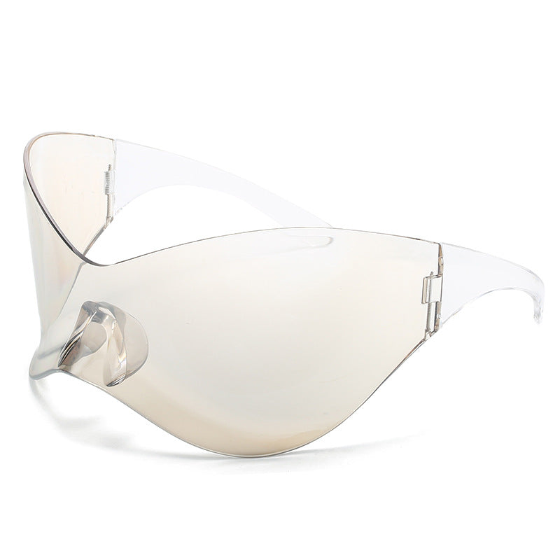 Trendy Y2K Frameless Sunglasses Unisex UV400 Protection