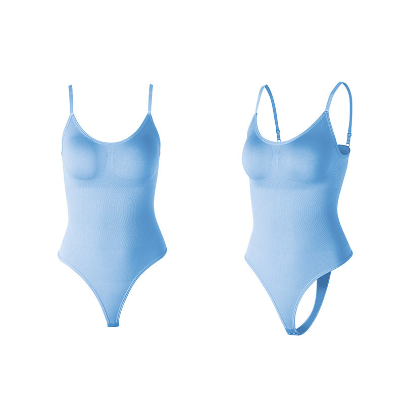 Seamless Body Shaping Bodysuit With Firm Control