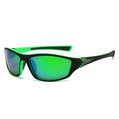 Polarized Sports Sunglasses for Men - UV Protection Cycling Eyewear