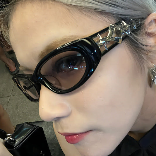 Trendy Y2K Style Sunglasses UV400 Protection Outdoor Fashion