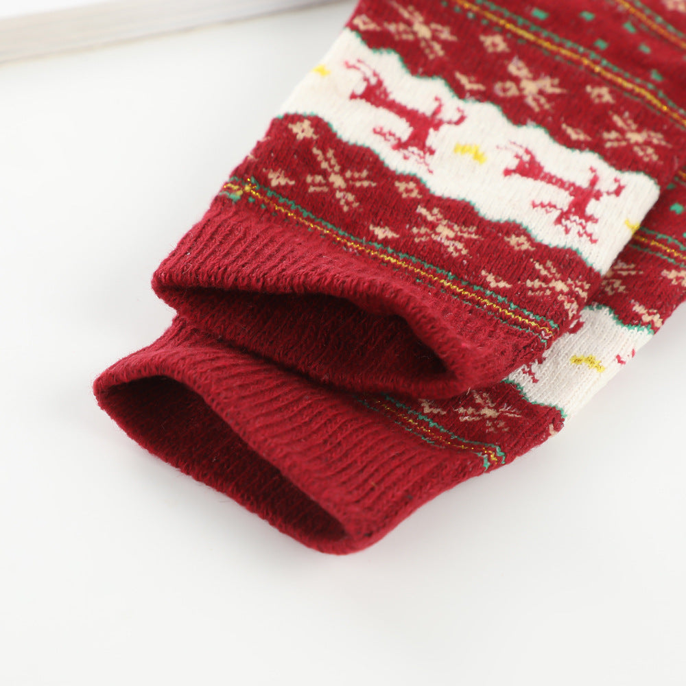 Christmas Cute Thick Warm Crew Socks