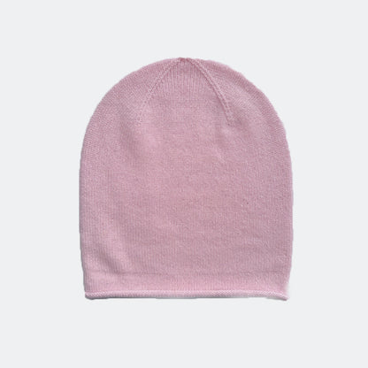 Trendy Solid Color 100% Australian Wool Knit Beanie